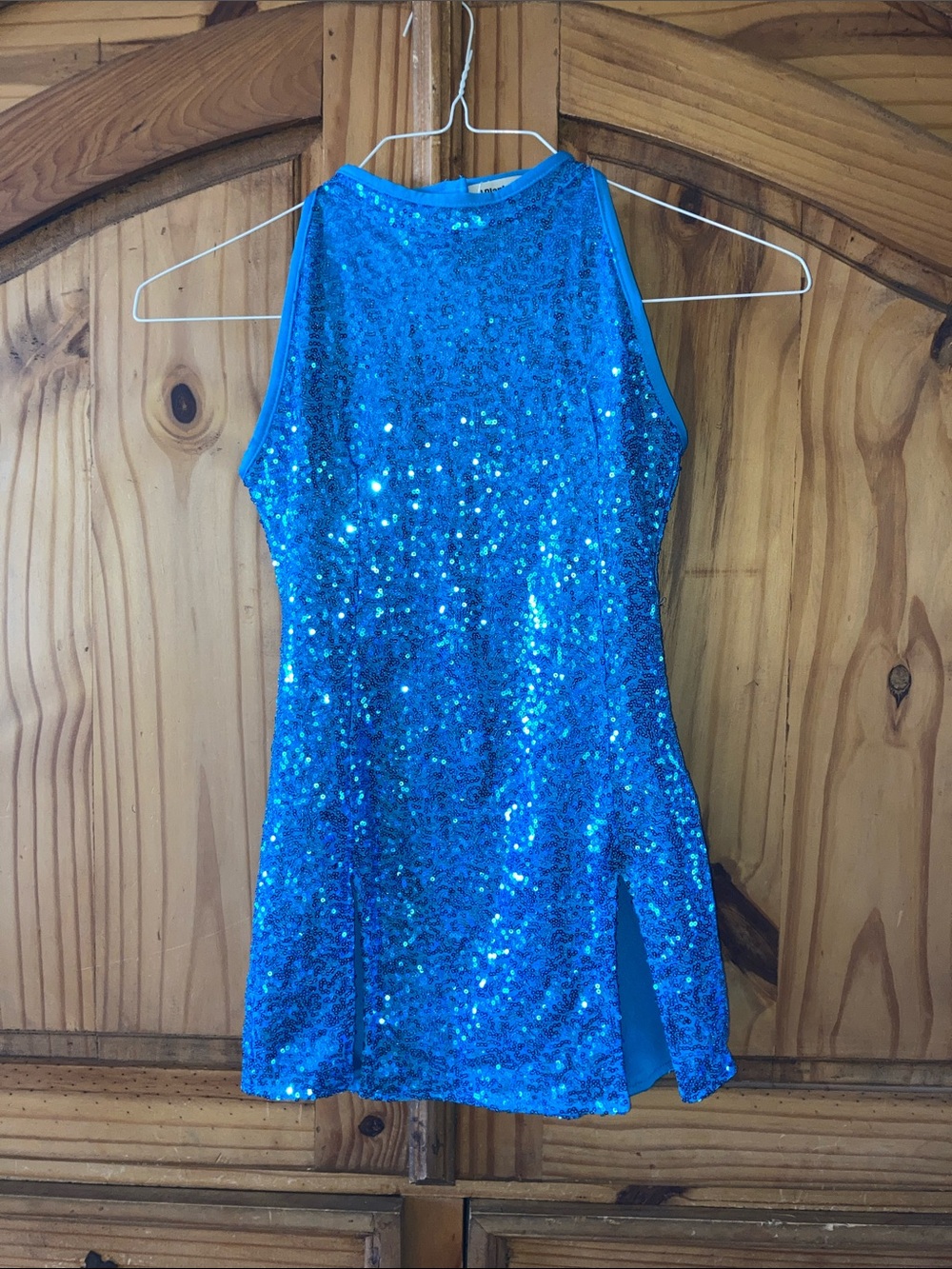 LOlanta blue sequin dress costume size 8/10